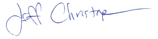 Jeff Christopherson’s signature